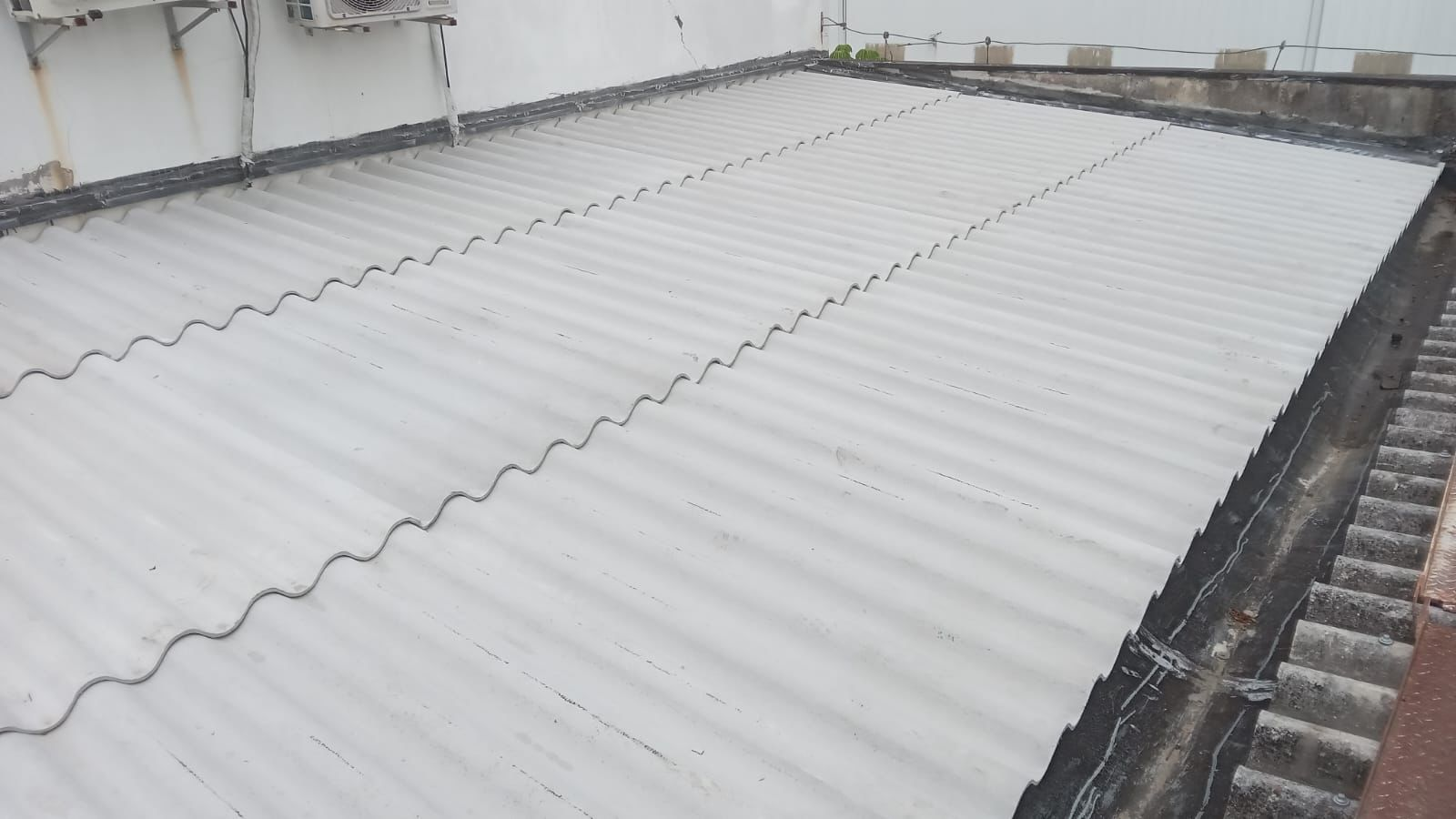 Instalação de telhado