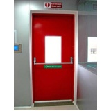 Porta corta fogo de correr